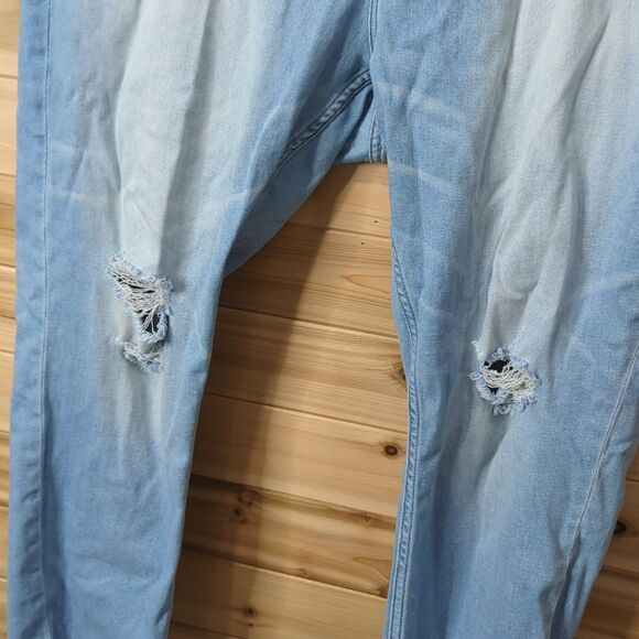 Vigoss Jeans Womens 24 Marley Skinny Distressed Light Wash - Picture 3 of 12